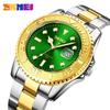 Классические часы мужские водонепроницаемые часы с календарем для мужчин роскошные деловые часы из нержавеющей стали новые