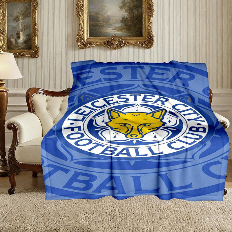 Manchester United Manchester City Pattern Blanket, Cozy Blanket for All-Season Comfort on Sofas, Beds, Office, Car, Camping and Travel