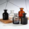 100 мл Матовая черная бутылочка для аромадиффузора с бесплатным стеклянным образцом в разных цветах, Без пламени