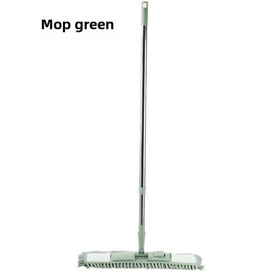 Chenille Lazy Flat Mop, Home Dry & Wet Dual-Use, Suitable for Wood Floors & Tiles