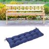 90x50CM Outdoor Bench Cushion Cotton High Elastic Non-slip Rectangle Solid Color Soft Thicken Lounger Garden Patio Furniture Seat Mat Pad Cover
