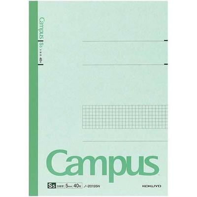 KOKUYO Campus Note A4 сетка 5 мм 40 листов x 5 книг