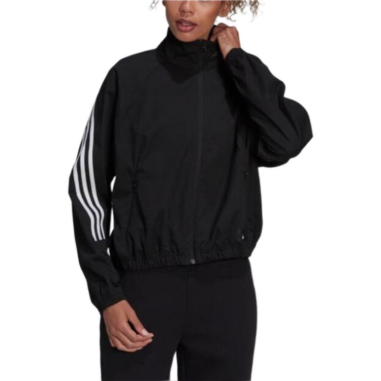 adidas Куртки Женские Черный Стойка Умеренный Другое GU9684