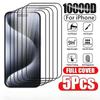 5 шт. Закаленное стекло для iPhone127 16 15 11 12 13 14 Pro Max Mini Полное покрытие Защитная пленка для экрана для iPhone 16E 15 14 Plus XR X XS MAX