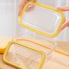 Hand Press Butter Keeper Plastic Butter Box Durable Butter Slice Container  Household