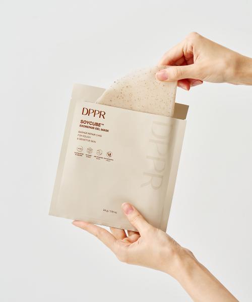 Отложить Soycube Exorepair Гель-маска для лица на основе соевого молока (10-Pack)