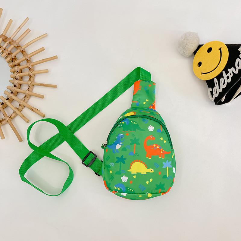 Динозавр Детский Мультяшный Одноплечевой Кроссбоди Нагрудная Сумка Детский Подарок Мода