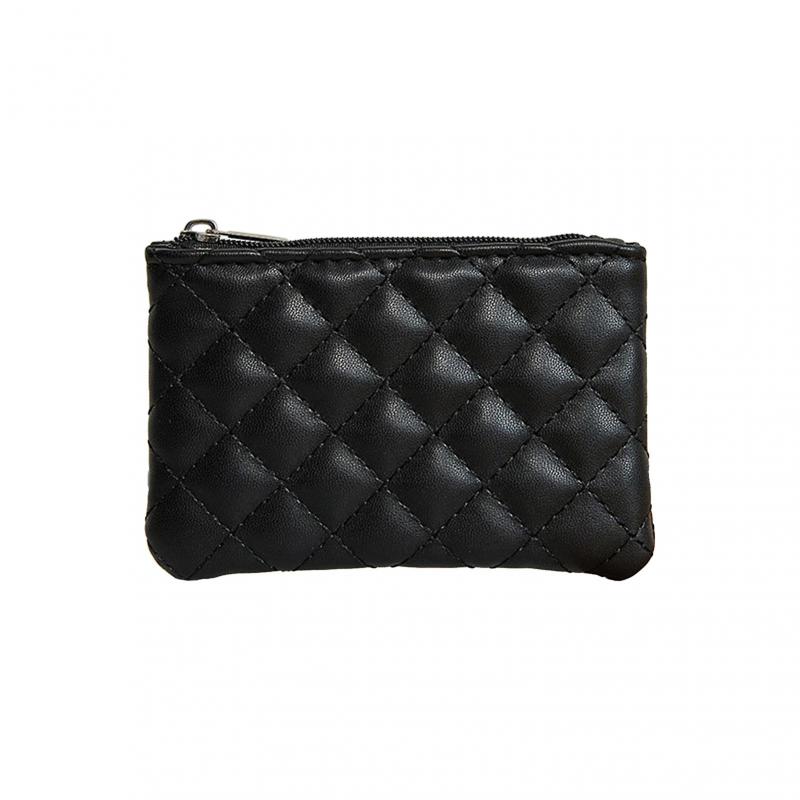Women's Faux Leather Zipper Coin Purse