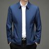 2025 Fall/Winter Men's Casual Business Jacket - Lapel Dad Style Top, Hot-Selling Outerwear