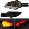 Motorcycle LED Turn Signal Flashing Front and Rear Indicators for Kawasaki Yamaha Honda