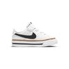 Nike Детские кроссовки Court Legacy TD White Desert Ochre Gum-Light-Brown Black DA5382-102