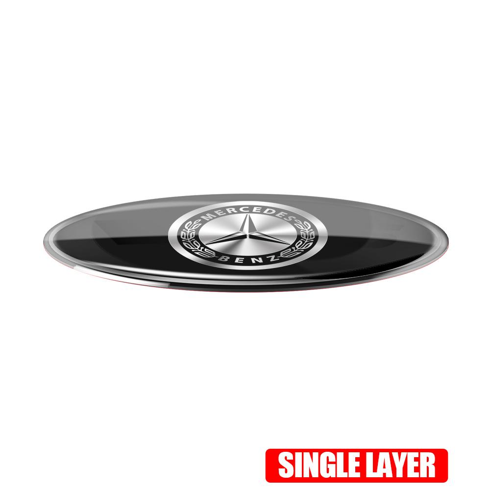 MITV3 Car Door Side Aluminum Emblem Rearview Mirror Trunk Stickers For Mercedes Benz AMG W212 W204 W211 W213 W210 W124 C180 C200 C300