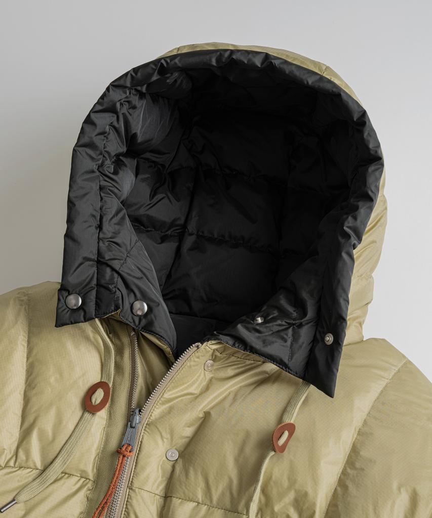 BEHEAVYER Sierra Duck Down Parka Black/L.Olive