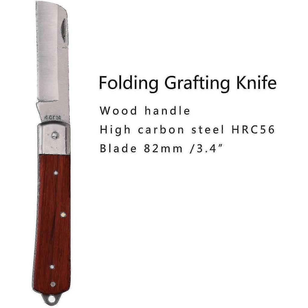 2-in-1 Grafting Tools Pruner Kit, V-graft U-graft, Perfect For Fruit Tree Grafting, Including Grafting Tapes, Grafting Knife & Replacement Blades
