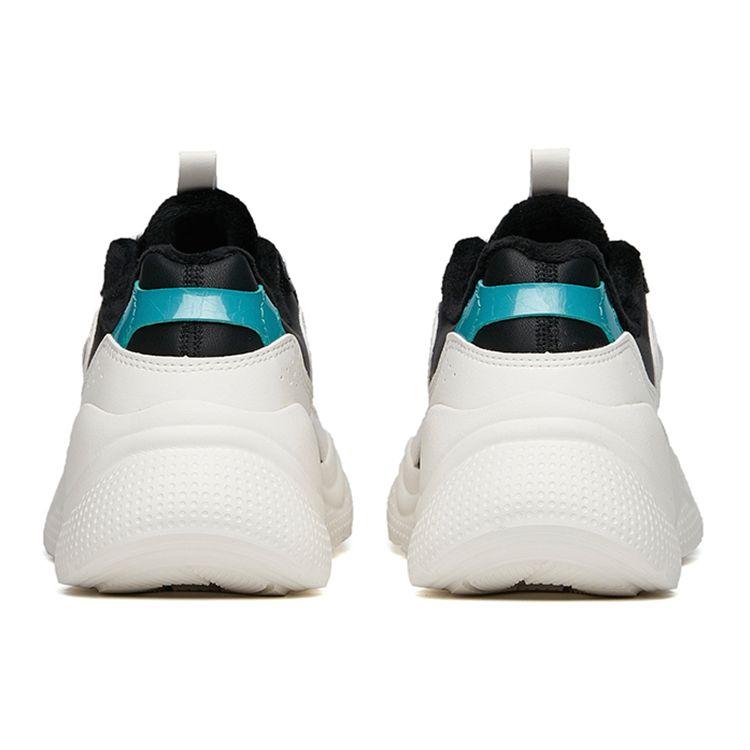 Anta Прочные нескользящие спортивные туфли женские кроссовки белые черные 122148886-6