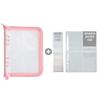 Poca Binder 6-hole Photo Card A5 Zipper Binder Diary with 10 Sheets Included