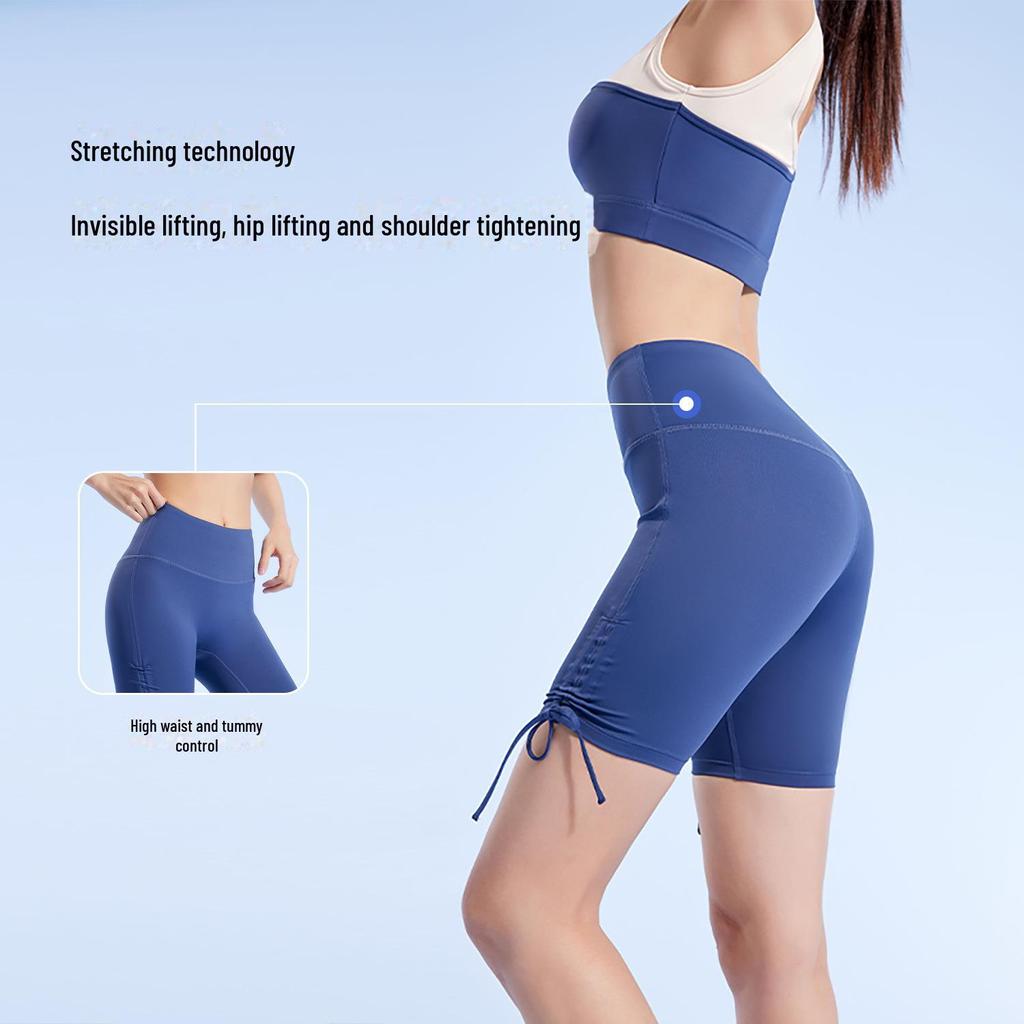 Бесшовный летний костюм для йоги Juyitang: Высокоэластичный, облегающий, цельный с красивым дизайном спинки