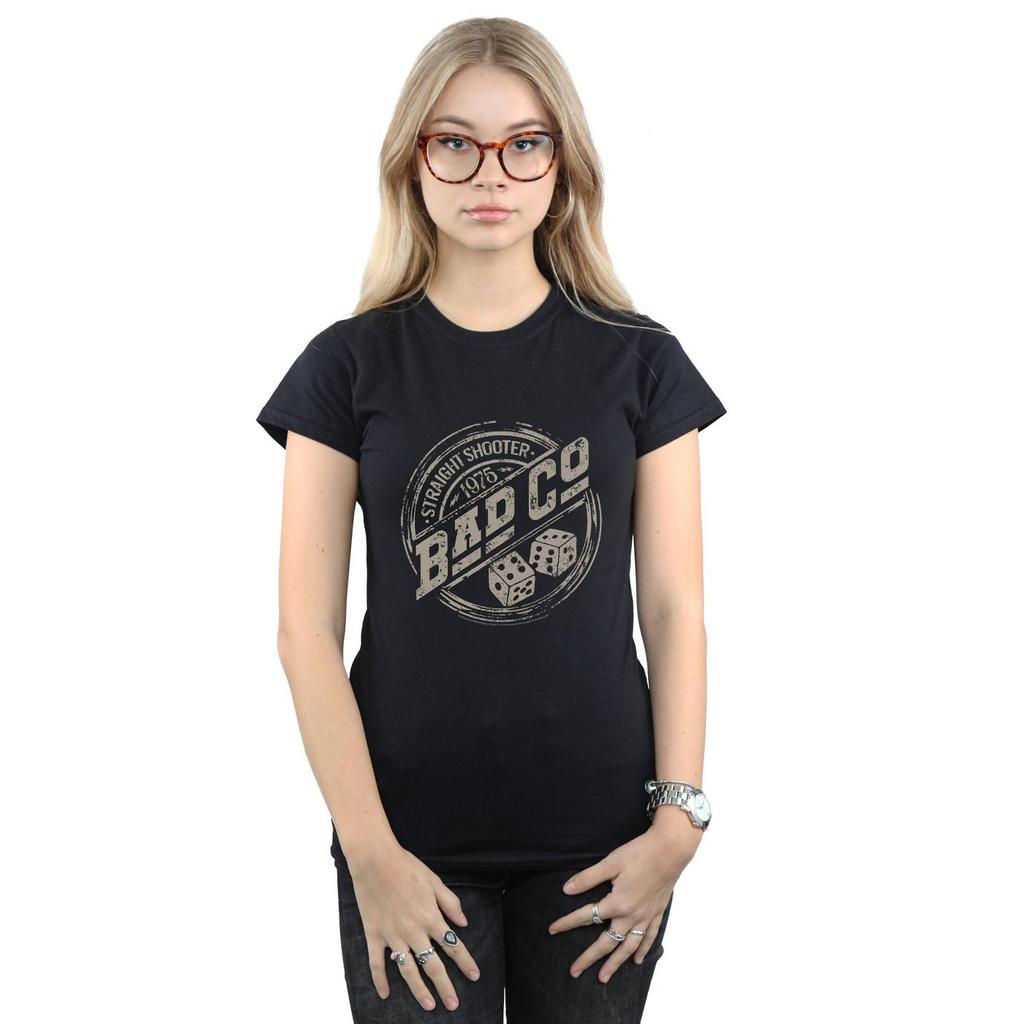 Bad Company Womens/Ladies Straight Shooter Cotton T-Shirt