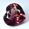 Natural Padparadscha Sapphire 10.75 Ct Heart Certified Rare Loose Gemstone