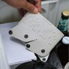 Защитный чехол для газового баллона, белый, простой и элегантный, из ПУ-кожи, с кнопками-защелками, для кемпинга и пешего туризма