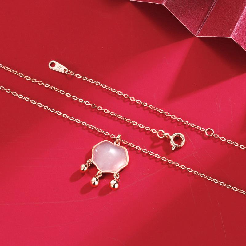 Ожерелье с замком Ruyi Ping An, женское, Guochao, ретро, новое, китайское, универсальное ожерелье