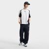 Fila Оригинальный Модный Тренд Классический Ретро Спортивный Удобный Универсальный Свободный Плетение Повседневные Брюки Мужские низ Легендарный-Синий F11M629804FNV