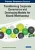 Книга Transforming Corporate Governance and Developing Models for Board Effectiveness