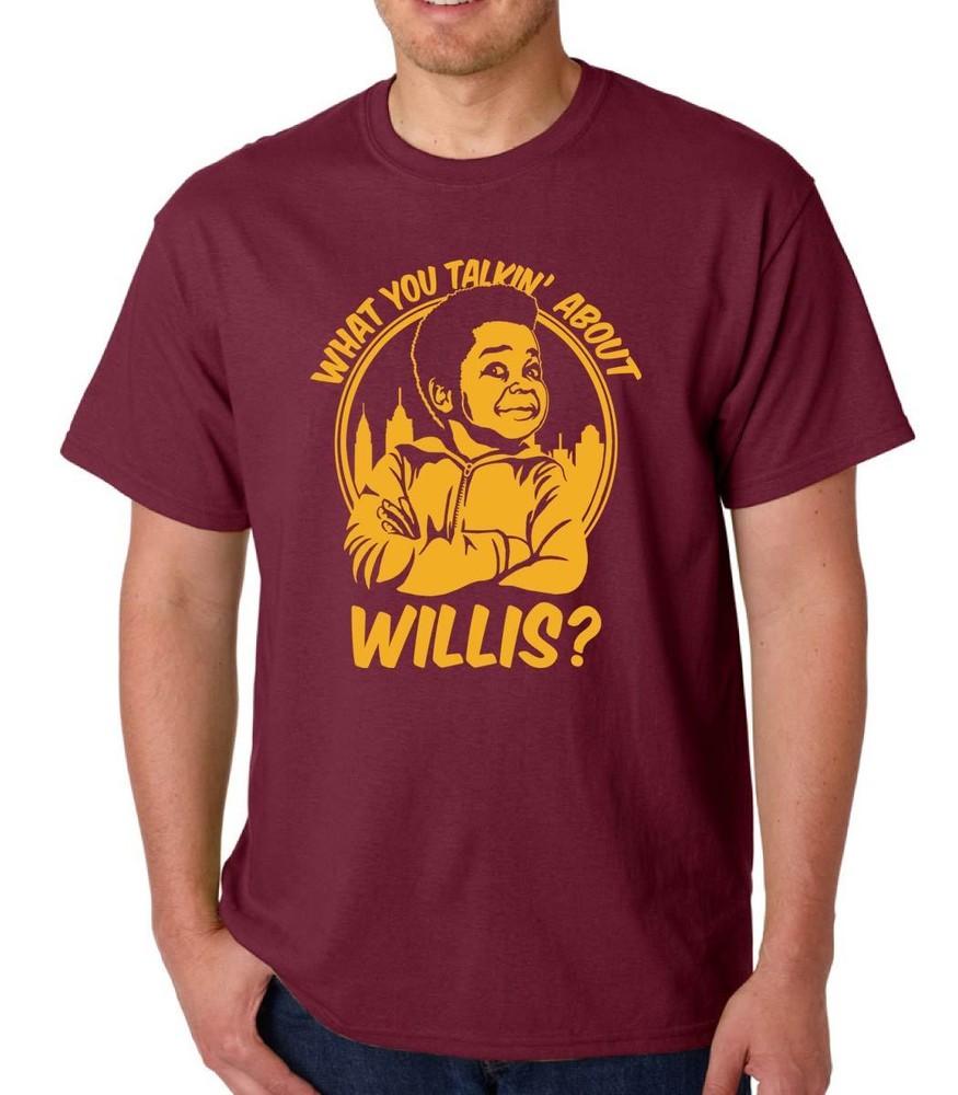 What You Talkin About Willis TShirt Coleunisex Different Strokes Geek 80s Quote