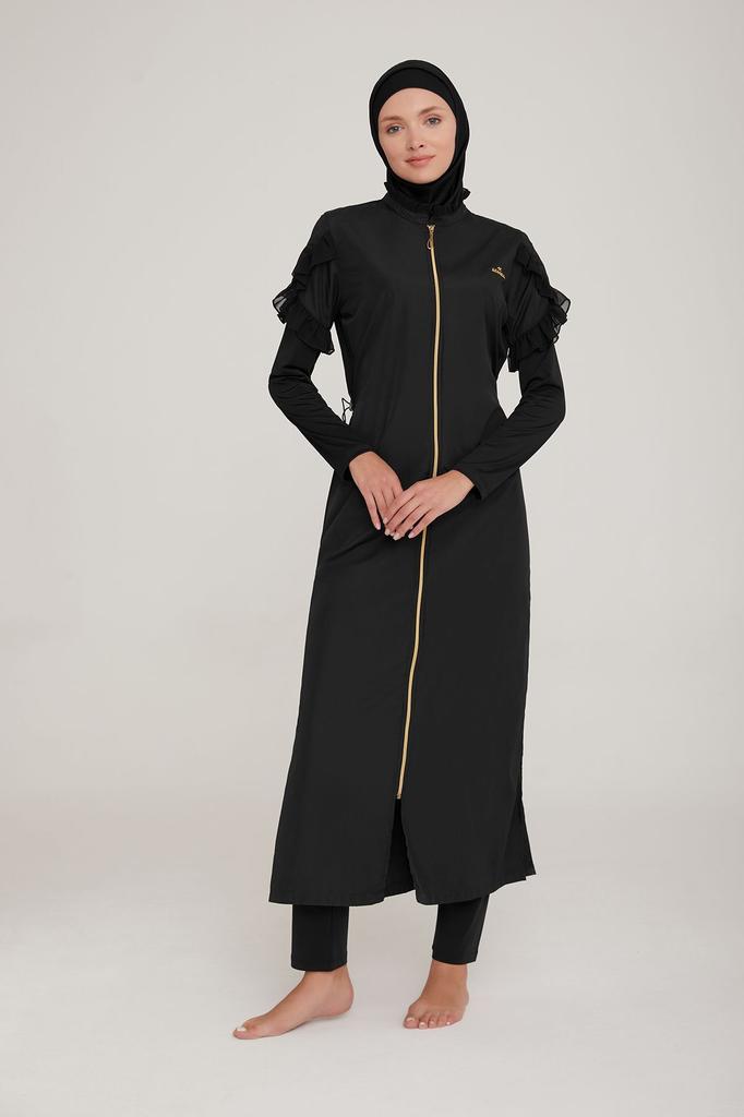 Женский Мусульманский Скромный Исламский Полный Чехол Буркини Пляжный Купальный Костюм Купальники Хиджаб Пляжная Одежда Купальник 