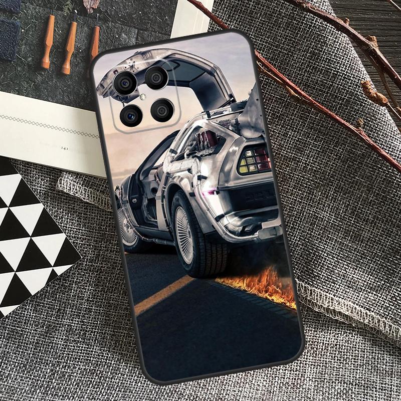 Back to the Future DeLorean Case For Honor X9b X8b X8a X9a X6a X7a X6 X7 X8 X9 Honor 90 Lite 70 50 Magic 5 6 Pro Cover