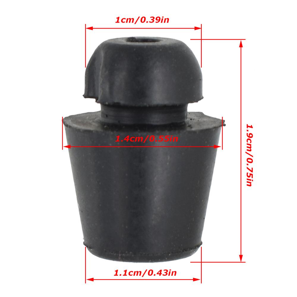 New For Hyundai Kia 8219128010 Black Rubber Door Shock Absorber Pads Protector 10Pcs