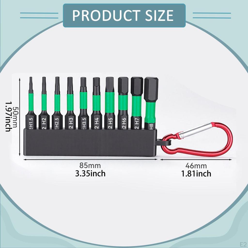 Набор бит для отвертки Сверла Ручные Инструменты Многофункциональный Компактный Профессиональный Легированная Сталь Ударные Биты