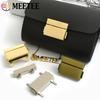 Meetee 35*20мм Металлическая Застежка-Замок для Сумки Декор для Сумки Поворотная Защелка Кожаное Ремесло Швейные Пряжки DIY Фурнитура Аксессуары