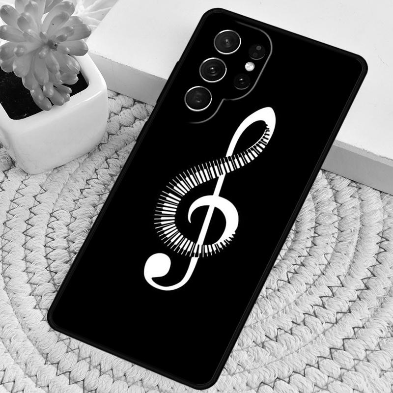 Силиконовый чехол для телефона с рисунком клавиш пианино для Samsung Galaxy note 10 pro S26 S25 S24 S23 S22 S21 Plus S25Ultra Capa Cover