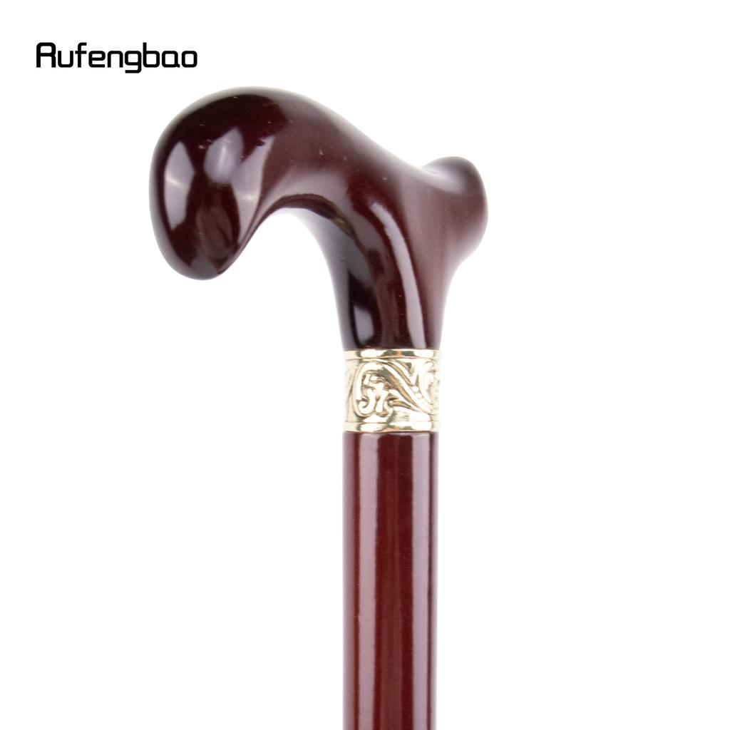 Красная Традиционная Деревянная Модная Трость с Одним Соединением Декоративная Косплей Трость Хэллоуин Булава Костыль Жезл Посох 92см