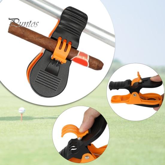 Держатель для дыма для гольфа, тележка для гольфа, зажим для подставки для дыма, пластиковая сумка для гольфа, зажим для тележки, дымовой маячок, аксессуары для гольфа для мужчин, гольфисты