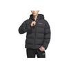Adidas Heavyweight Goose Down Jacket With Hood And Fitted Long Sleeves Men Outerwear Black IL8965
