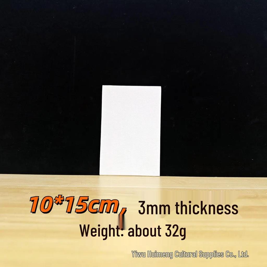 Холст для рисования толщиной 3 мм: Портативный холст из чистого хлопка для масляной и акриловой живописи для студентов-художников и профессионалов