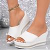 Women Beach Wedges Sandals 2026 New Summer Daily Comfortable Shoes Women Slip On Non-slip Platform Sandals Sandalias De Mujer