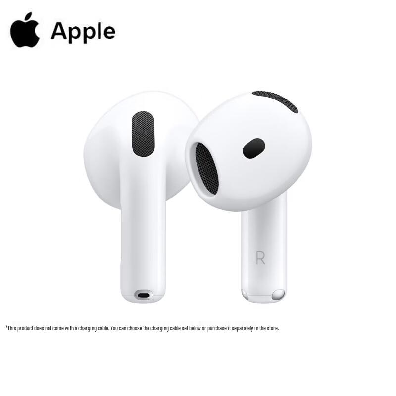 Apple AirPods 4 with Active Noise Cancellation and Wireless Charging Case (USB-C)