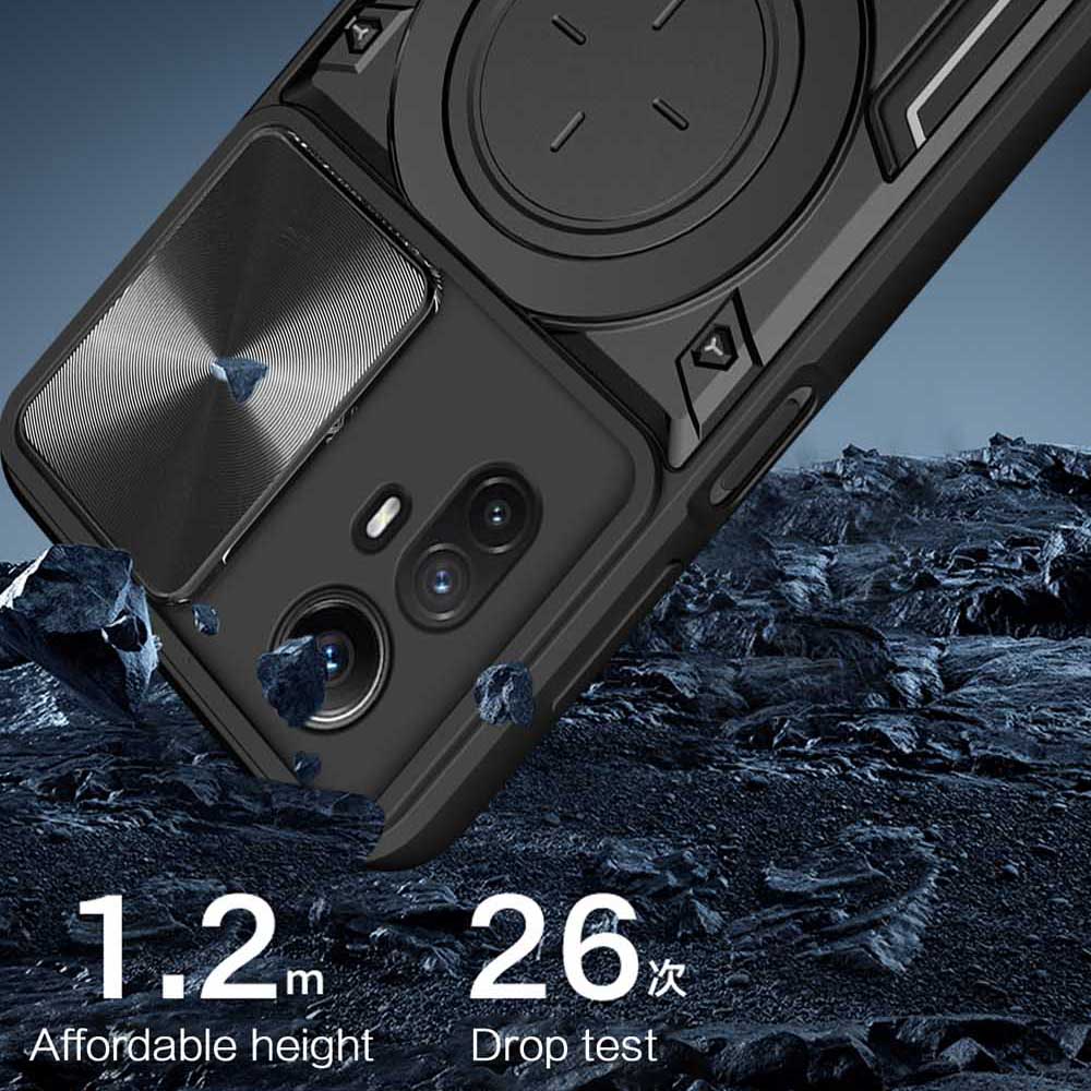 Магнитный чехол Magsafe для защиты камеры для Redmi Note 12 Pro Plus 11Pro 10Pro 12s 11s Armor Гибридная металлическая кольцевая задняя крышка