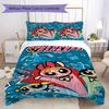 Powerpuff Girls Cartoon Prints bedding, duvet cover and pillowcases, birthday gift (1 duvet cover + 2 pillowcases, pillow insert not included)JM002