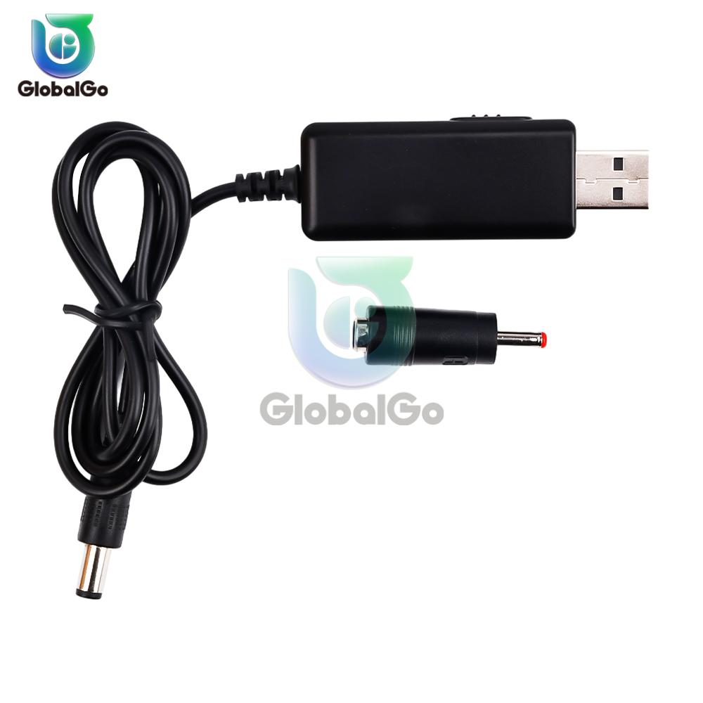 Линия USB Power Boost DC 5V на 9V/12V Повышающий Модуль USB Конвертер Адаптер Кабель для Роутера Штекер 2.1x5.5мм