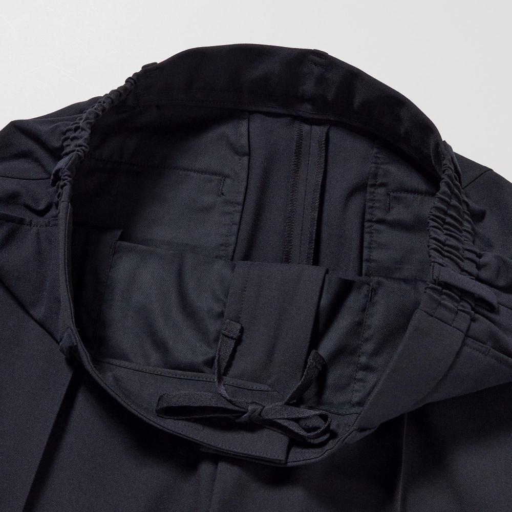 Uniqlo Японские широкие брюки Tuck, стандартная длина 70-76 см 