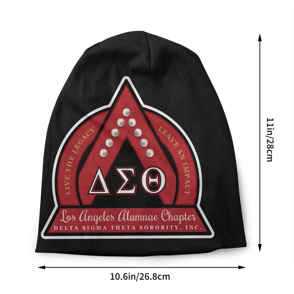 Индивидуальные шапки-бини Delta Sigma Theta Уличные вязаные шапки Для женщин Унисекс Теплые зимние шапки-бини