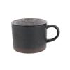 EAST Table Mug, Black Cut, Painted, Mino Ware, Gray, 300cc, Made In Japan, Microwave Safe, Dishwasher Safe, 37-005-02