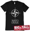 NATO Washed  Big & Tall  Black- Cotton Unisex Shirt Cotton Oversize Large Size