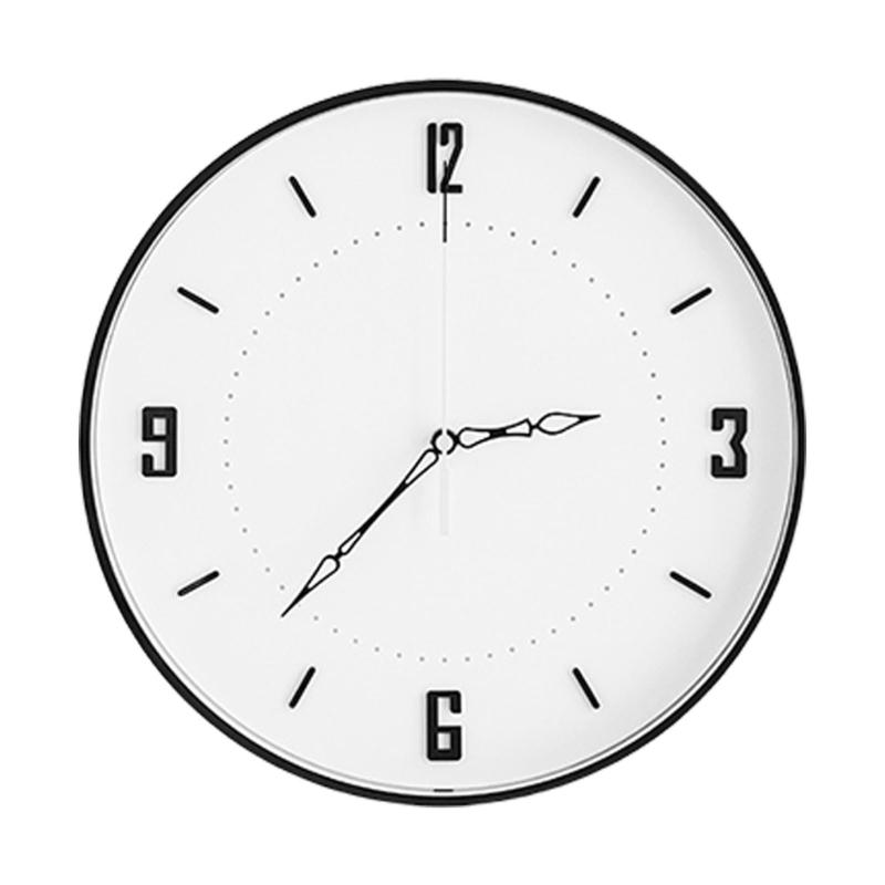 Silents None-Ticking Clocks Decorative Clock Battery Operated Wall Clock for Living Room Kitchen Home Office Decors