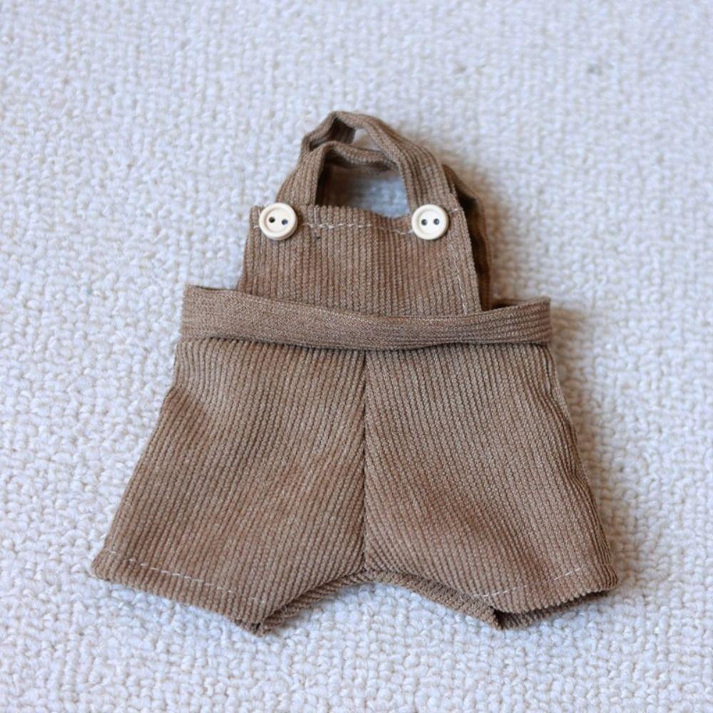 DIY Dress Up 20cm Cotton Doll Clothes Corduroy 23cm Wallace Gromit Dog Clothes Idol Dolls Pants