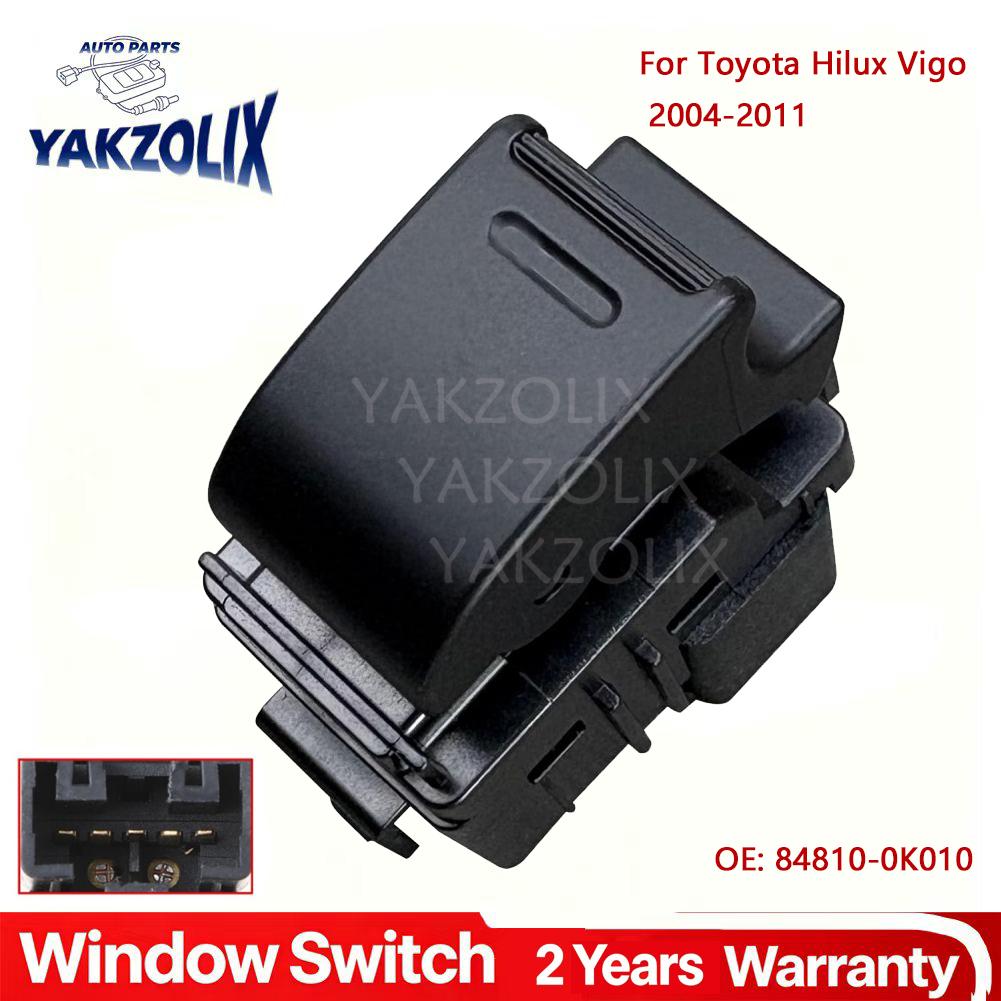 For Toyota Hilux Vigo 2004 2005 2006 2007 2008 2009 2010 2011 Passenger Side Electric Power Window Switch Button 84810-0K010
